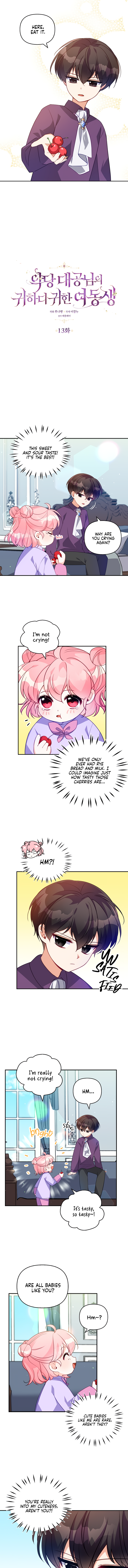 The Precious Sister of the Villainous Grand Duke Chapter 13 - Page 1