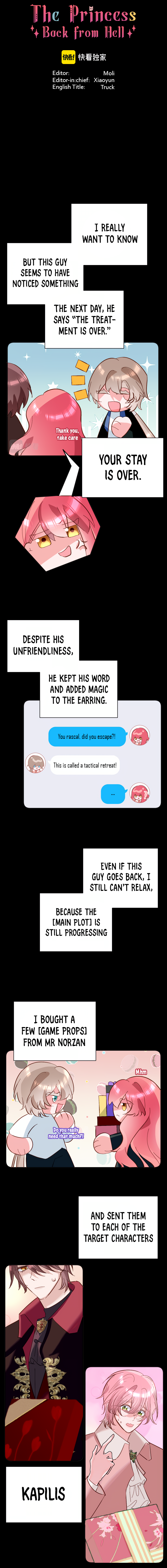 The Princess Back From Hell Chapter 11 - Page 2