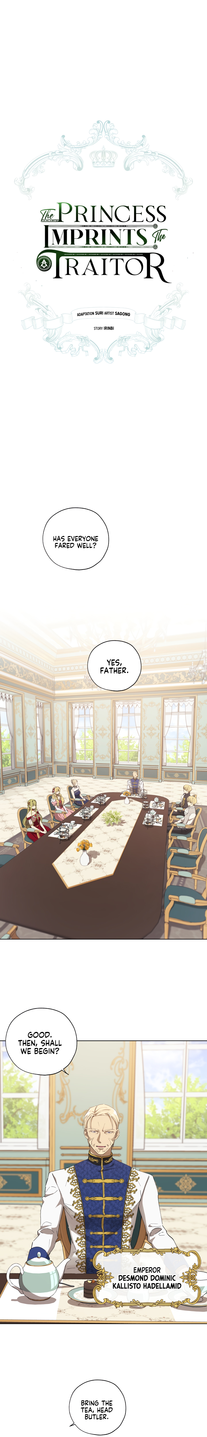 The Princess Imprints a Traitor Chapter 8 - Page 0