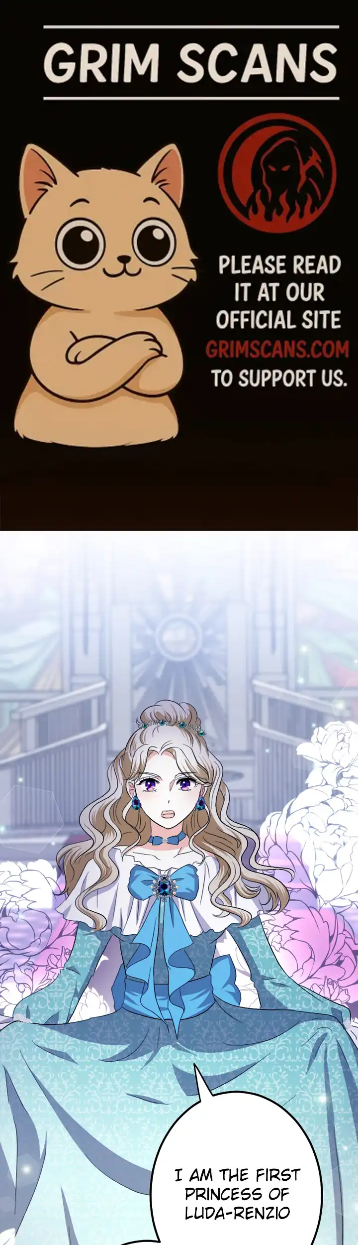 The Princess of a Fallen Kingdom Kisses Him Morning And Night To Break The Curse Chapter 4 - Page 0