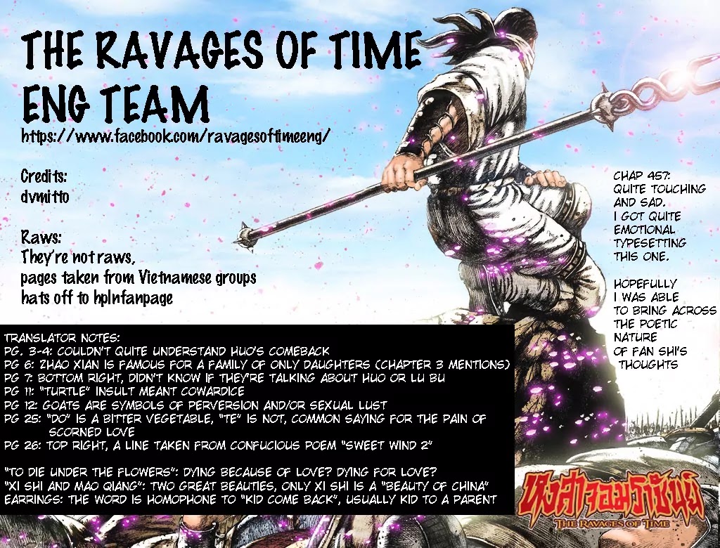 The Ravages of Time Chapter 457 - Page 1