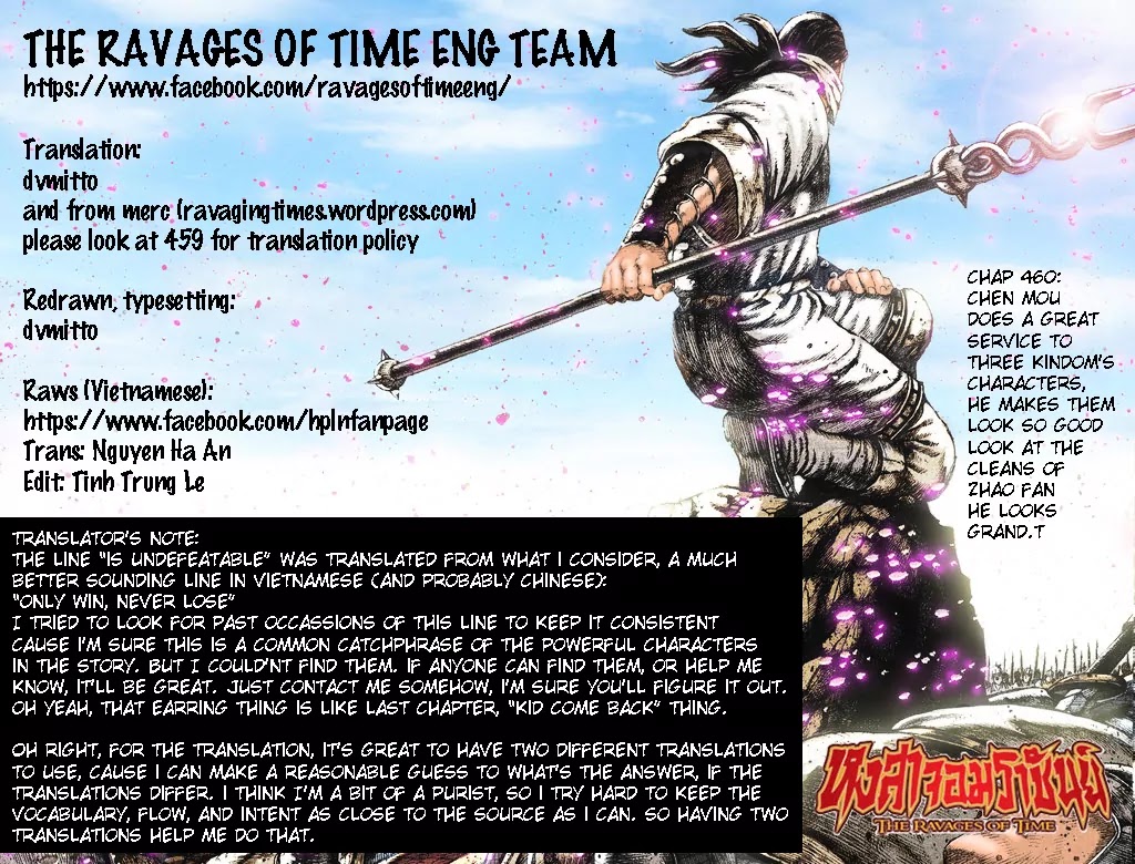 The Ravages of Time Chapter 460 - Page 1