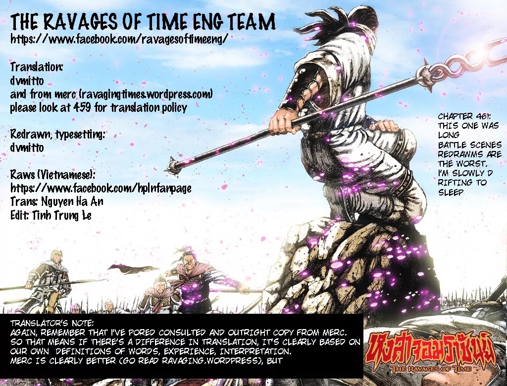 The Ravages of Time Chapter 461 - Page 1