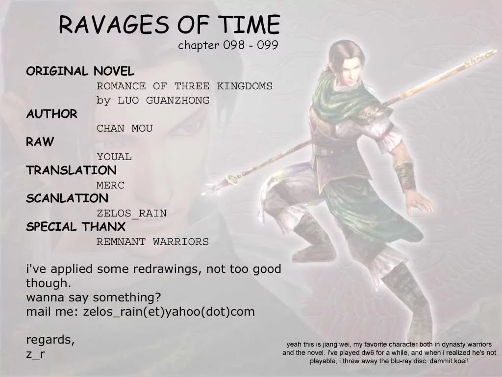 The Ravages of Time Chapter 98 - Page 1
