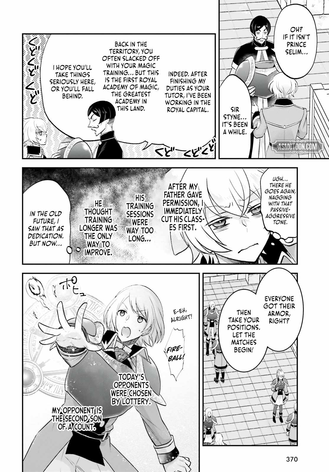 The Reborn Noble Levels up as a Saint Chapter 7.2 - Page 3
