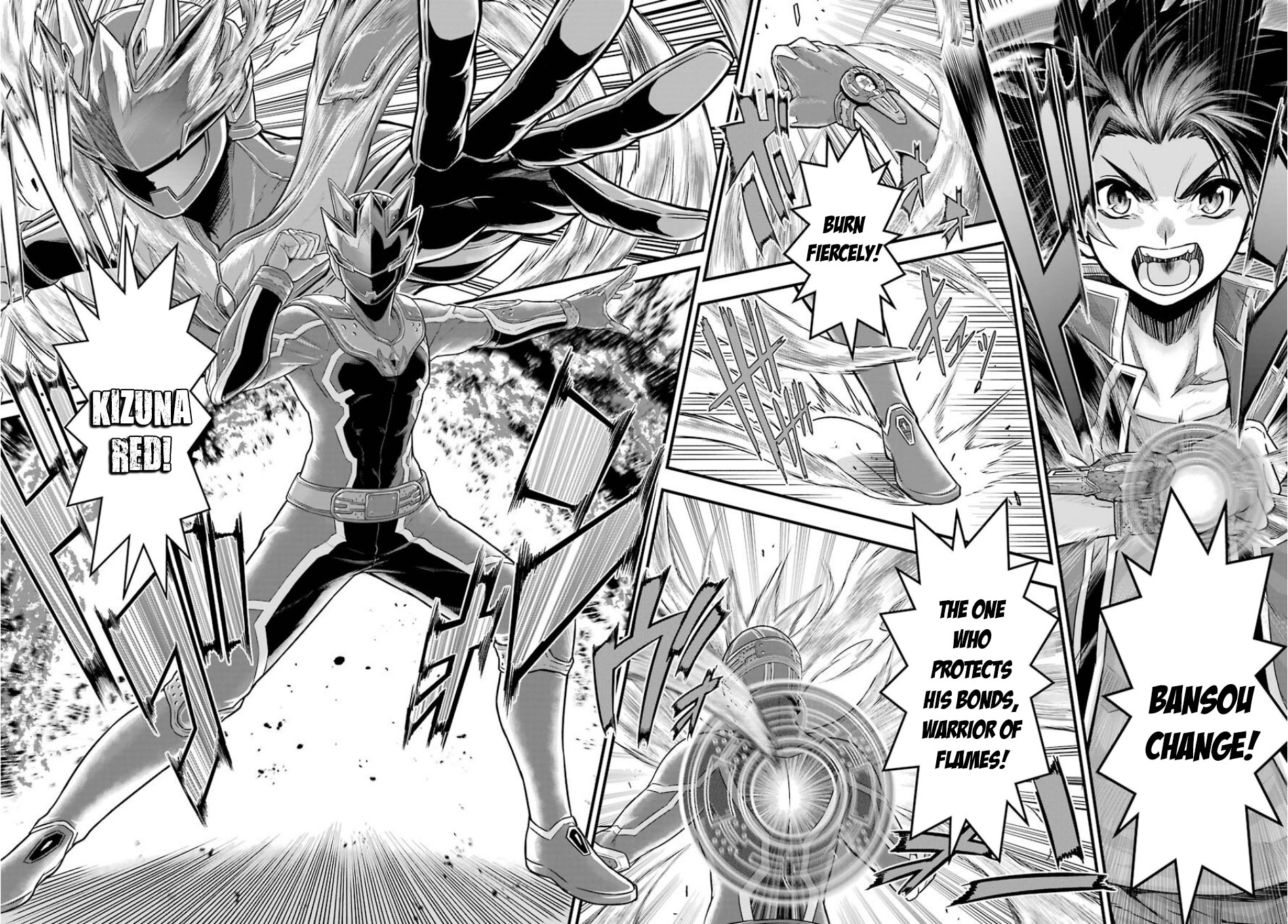 The Red Ranger Becomes an Adventurer in Another World Chapter 1 - Page 14