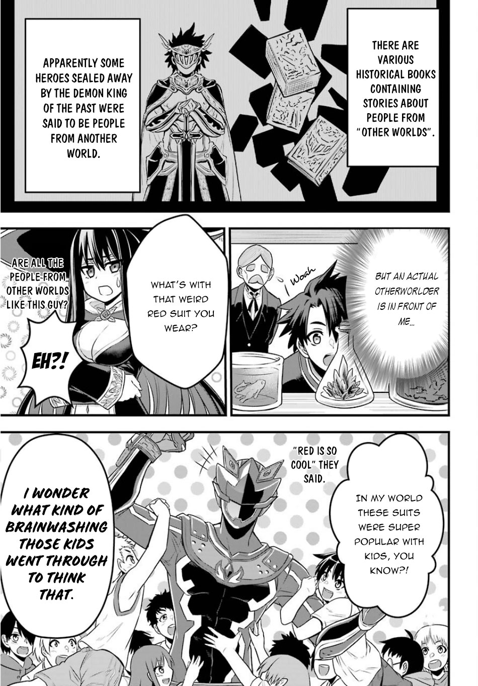 The Red Ranger Becomes an Adventurer in Another World Chapter 1 - Page 20