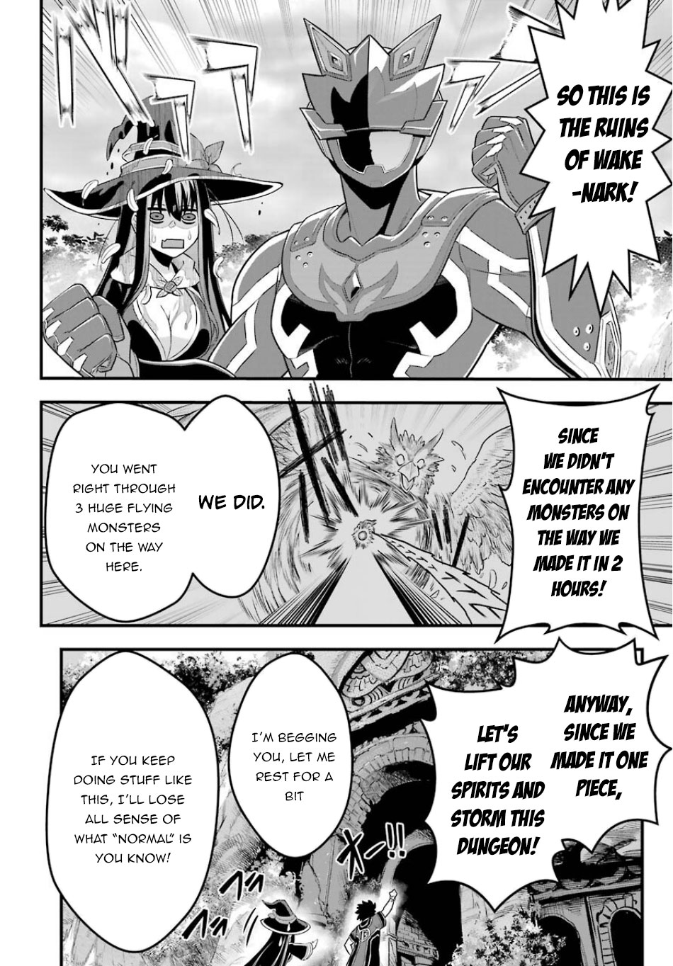 The Red Ranger Becomes an Adventurer in Another World Chapter 1 - Page 27