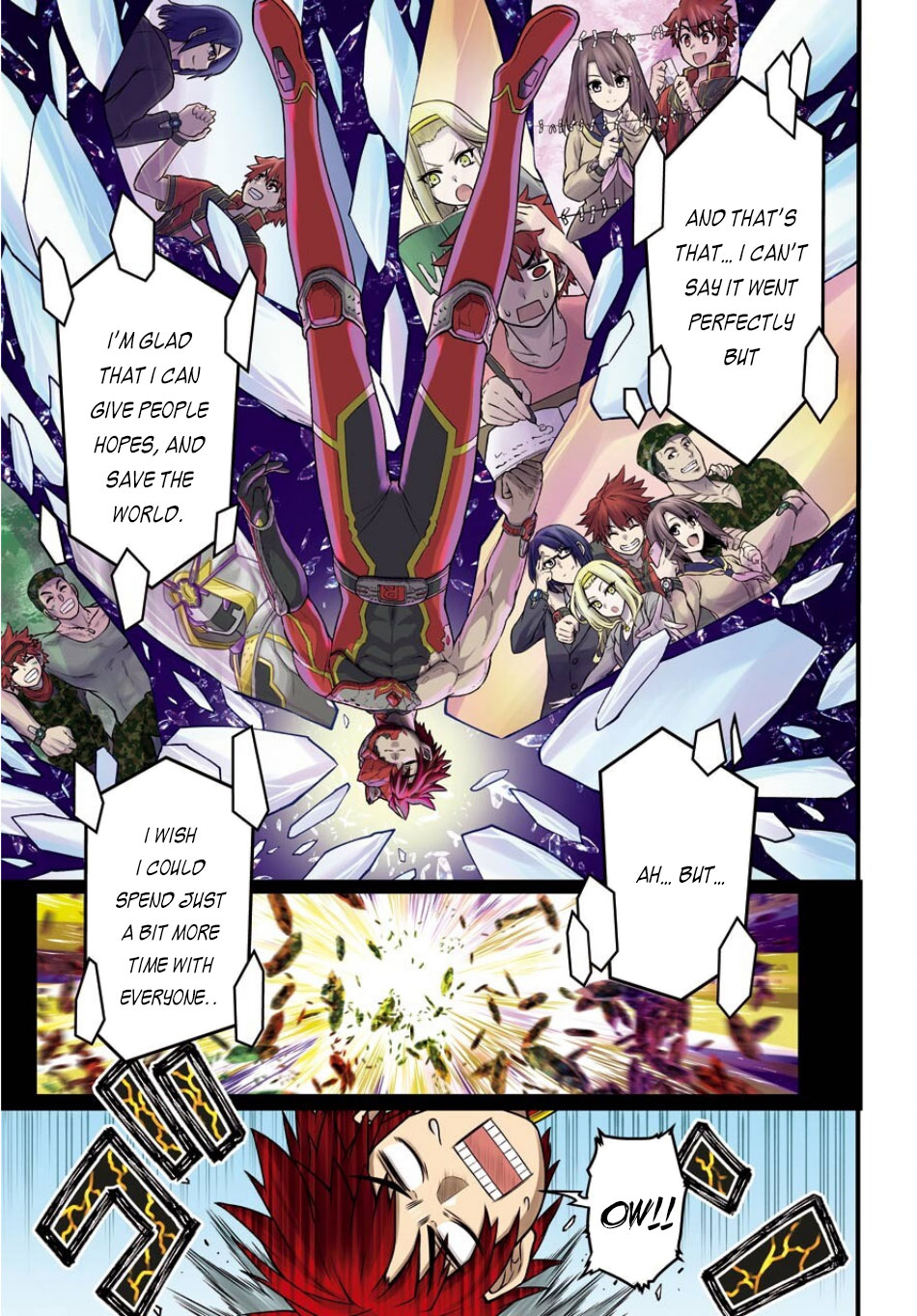 The Red Ranger Becomes an Adventurer in Another World Chapter 1 - Page 4