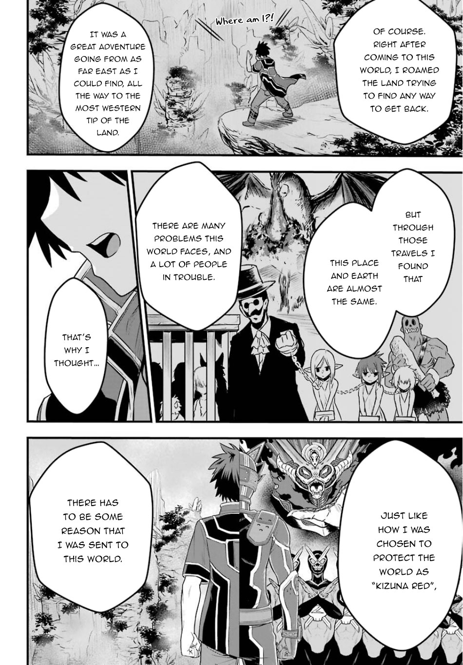 The Red Ranger Becomes an Adventurer in Another World Chapter 1 - Page 33