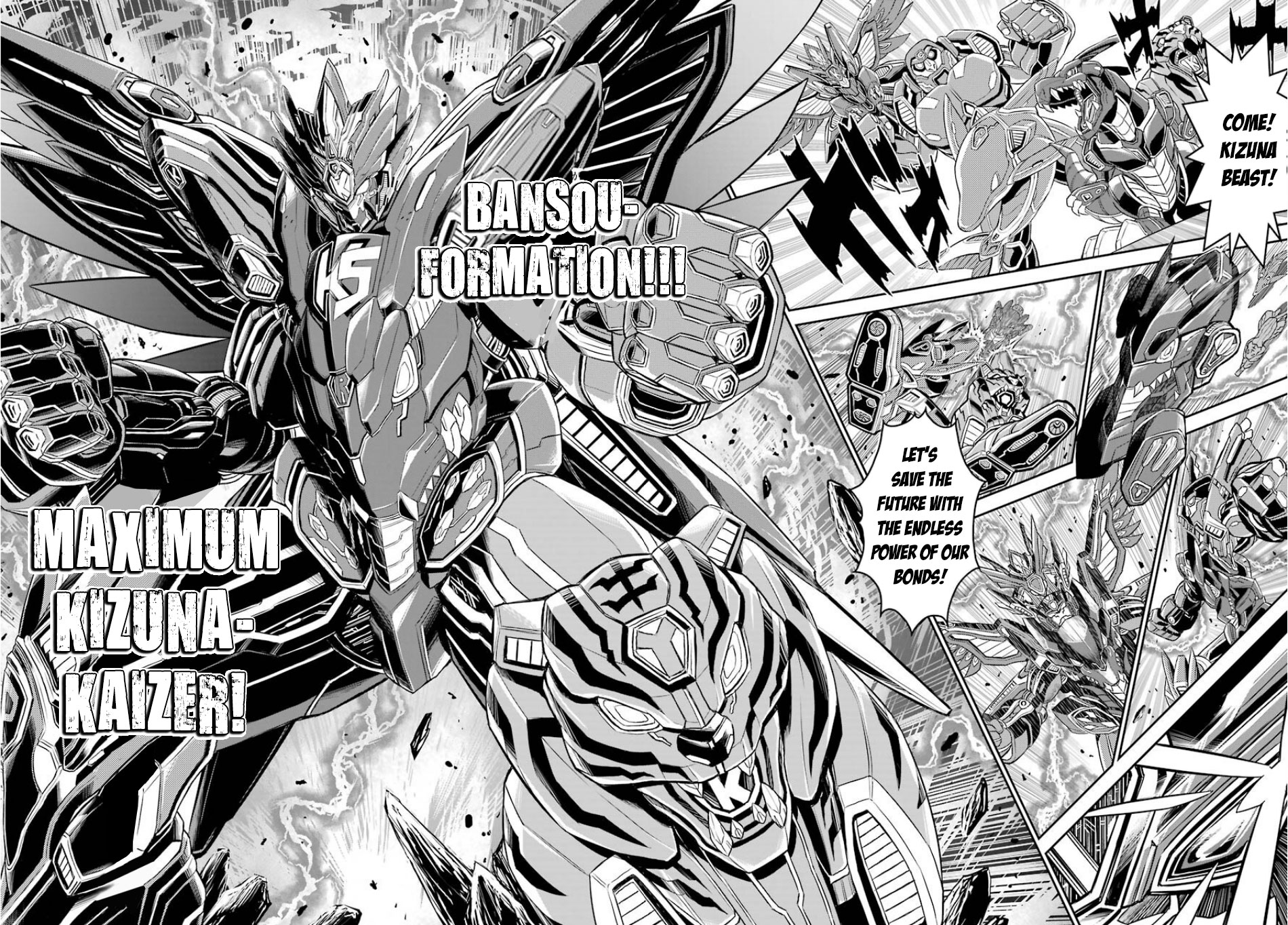The Red Ranger Becomes an Adventurer in Another World Chapter 1 - Page 48