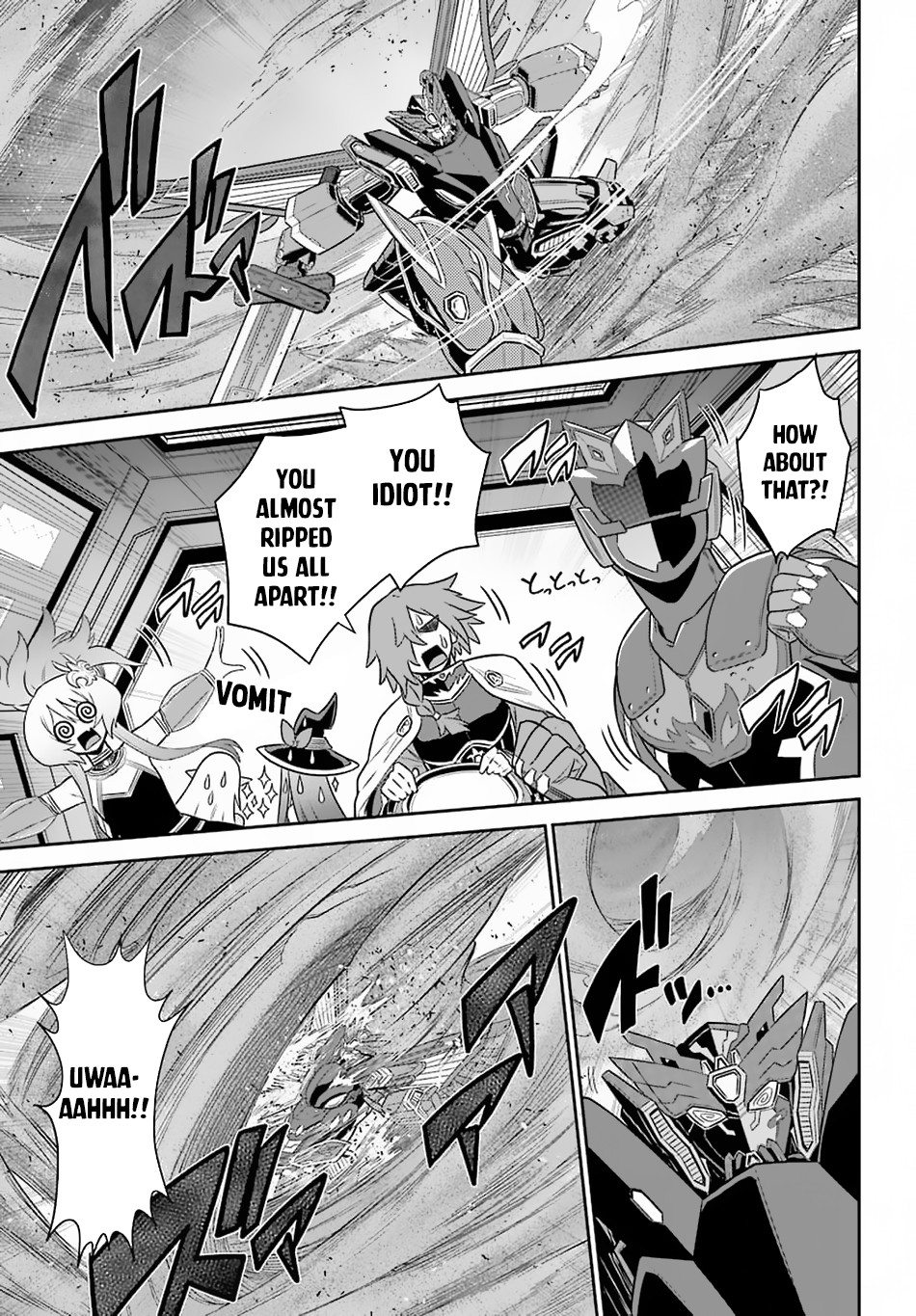 The Red Ranger Becomes an Adventurer in Another World Chapter 13 - Page 8