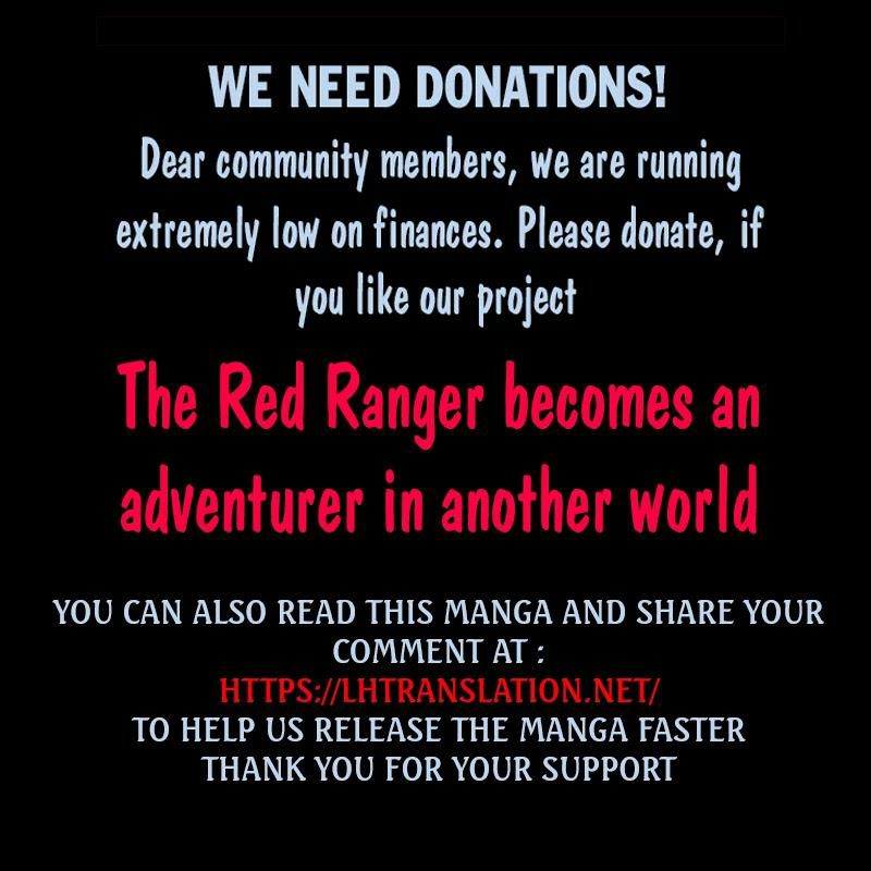 The Red Ranger Becomes an Adventurer in Another World Chapter 16 - Page 30