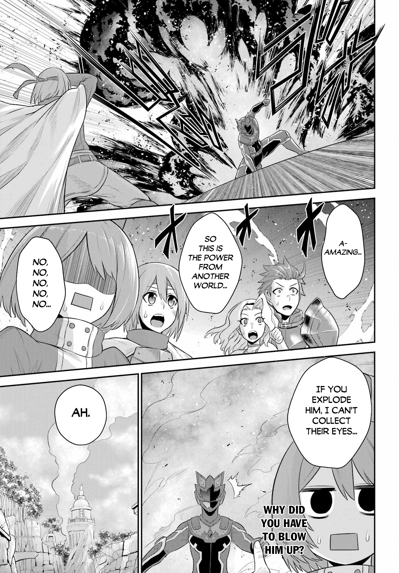 The Red Ranger Becomes an Adventurer in Another World Chapter 17 - Page 32