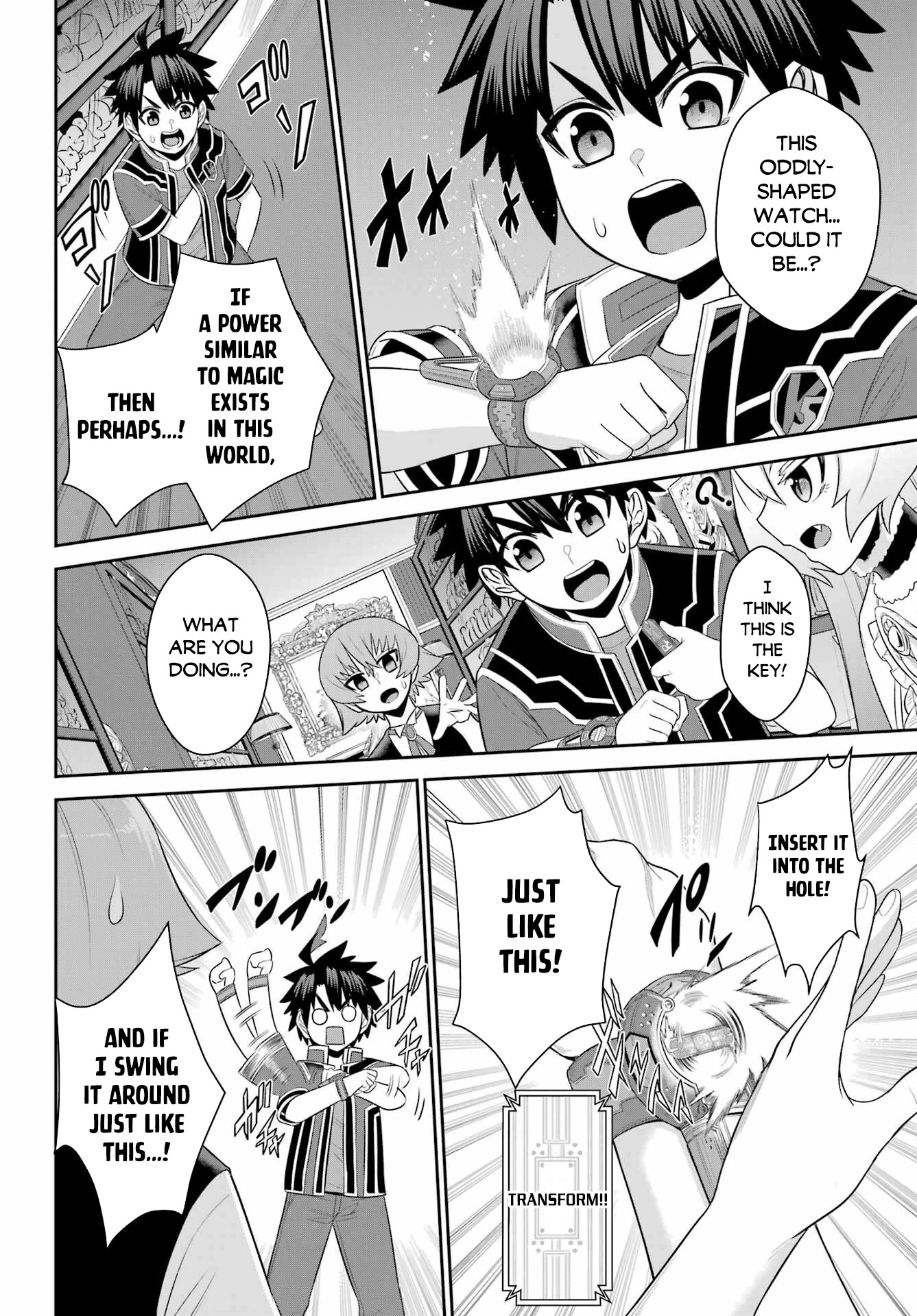 The Red Ranger Becomes an Adventurer in Another World Chapter 19 - Page 38