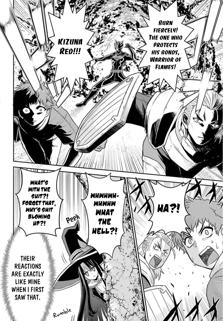 The Red Ranger Becomes an Adventurer in Another World Chapter 2 - Page 19