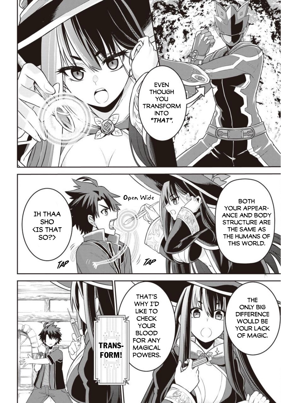 The Red Ranger Becomes an Adventurer in Another World Chapter 2 - Page 3