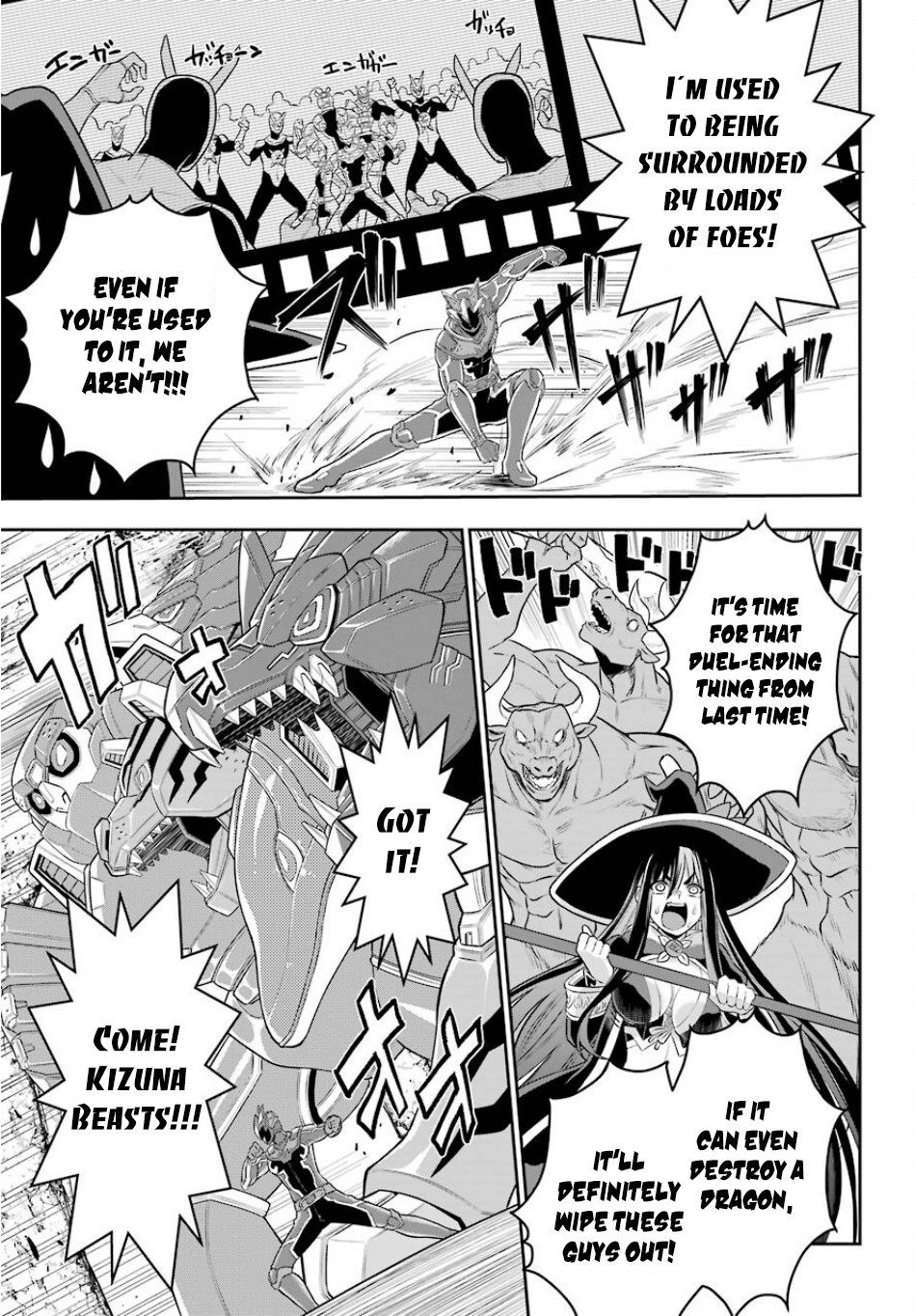 The Red Ranger Becomes an Adventurer in Another World Chapter 2 - Page 22
