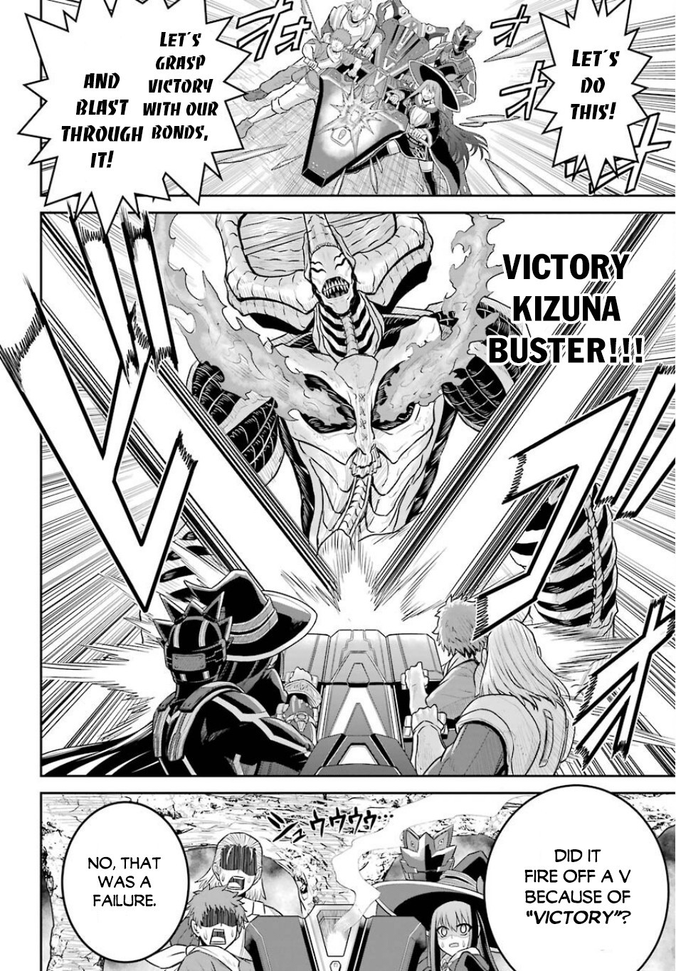 The Red Ranger Becomes an Adventurer in Another World Chapter 2 - Page 37