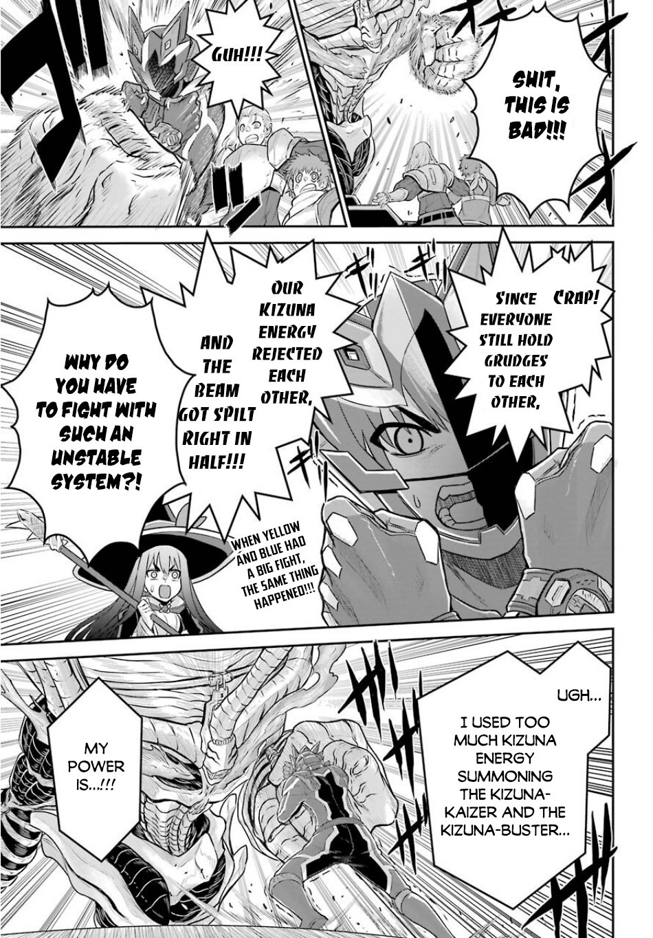 The Red Ranger Becomes an Adventurer in Another World Chapter 2 - Page 38