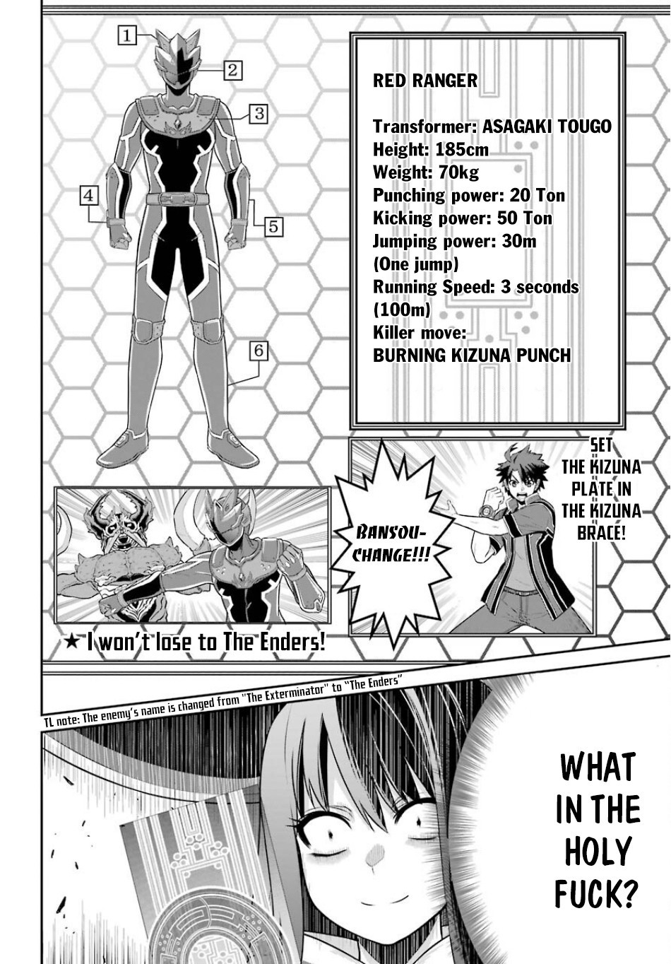 The Red Ranger Becomes an Adventurer in Another World Chapter 2 - Page 7