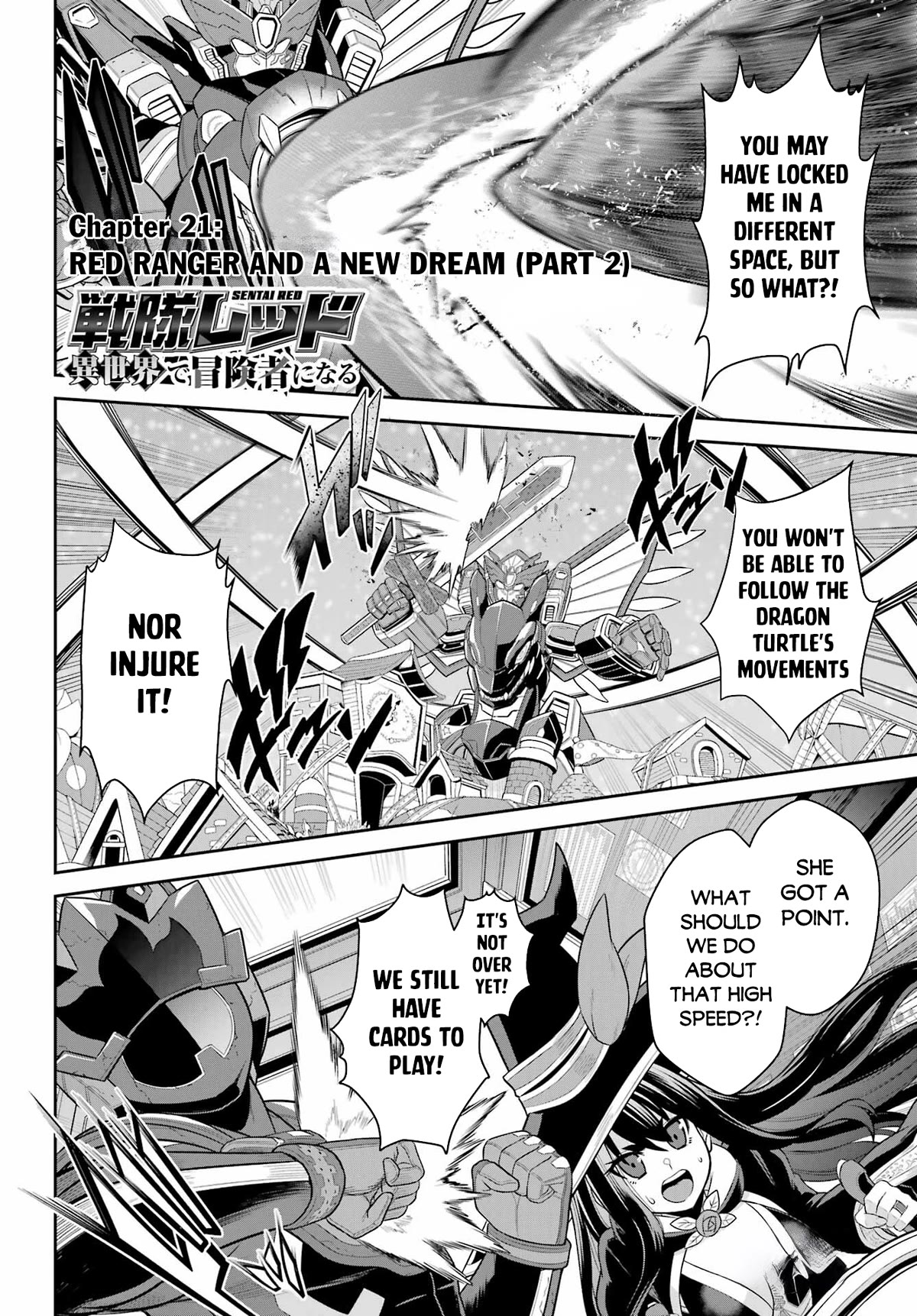The Red Ranger Becomes an Adventurer in Another World Chapter 21.2 - Page 2