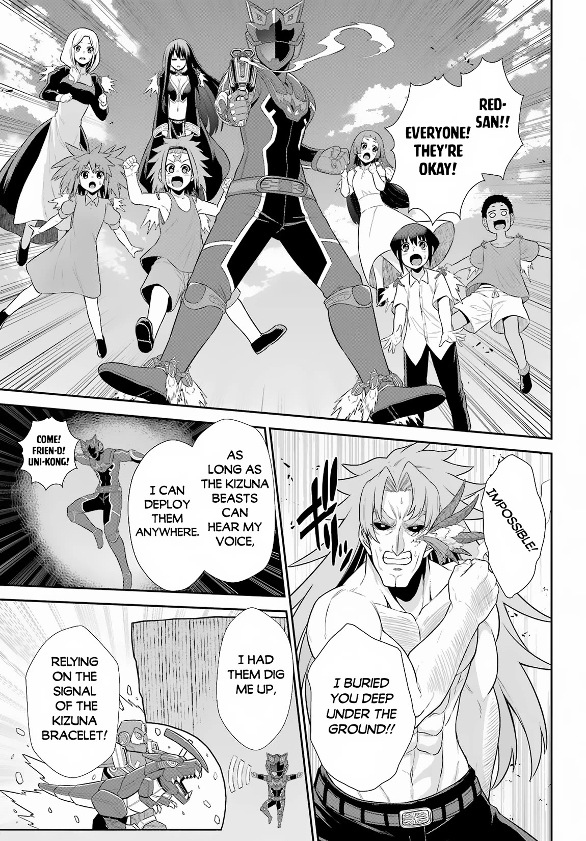 The Red Ranger Becomes an Adventurer in Another World Chapter 24 - Page 35