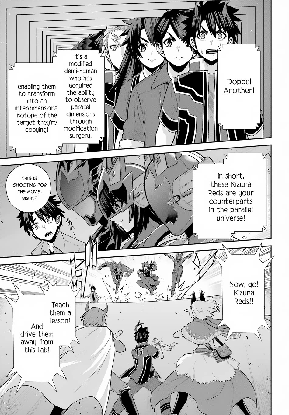The Red Ranger Becomes an Adventurer in Another World Chapter 28 - Page 17