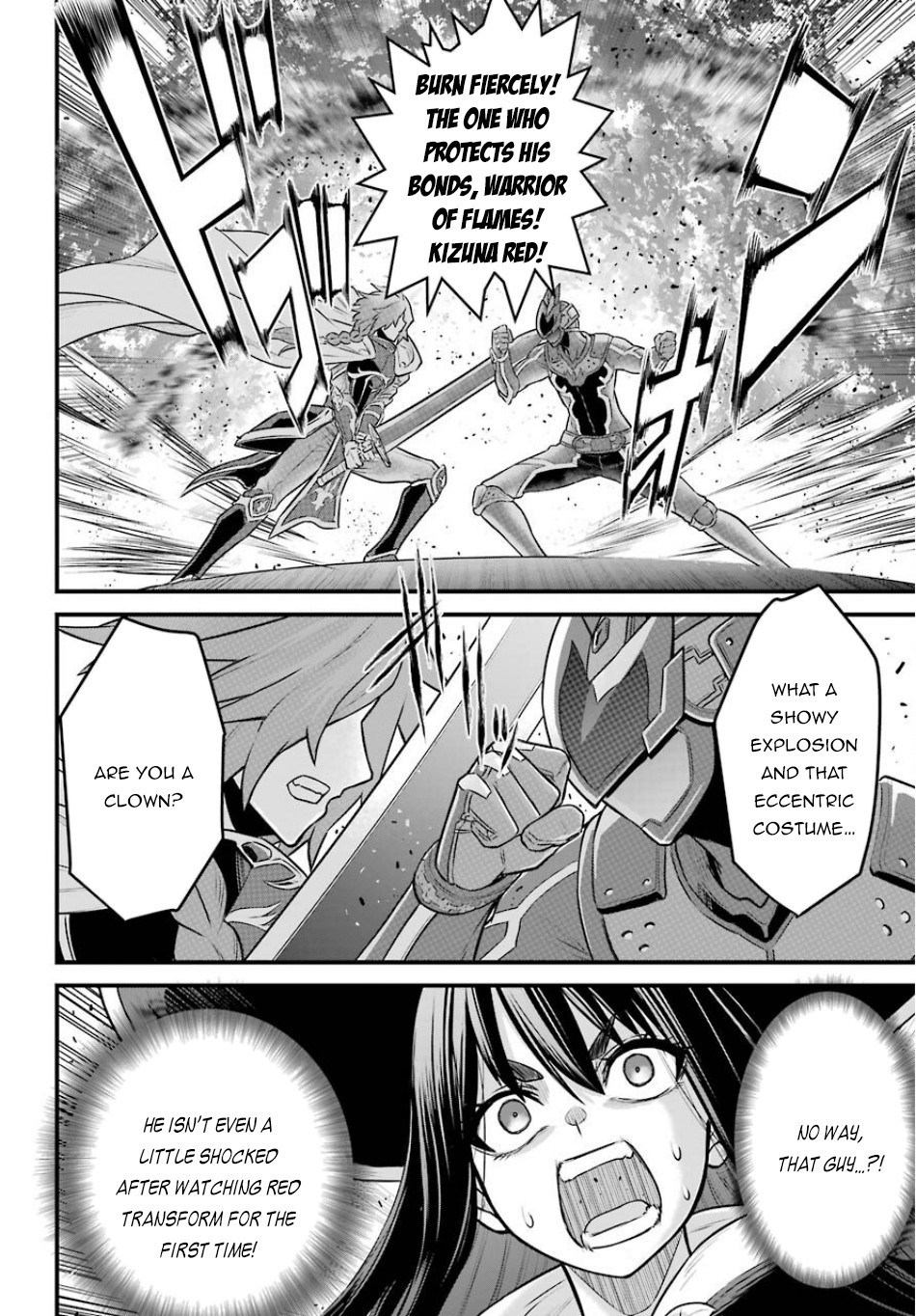 The Red Ranger Becomes an Adventurer in Another World Chapter 3 - Page 27