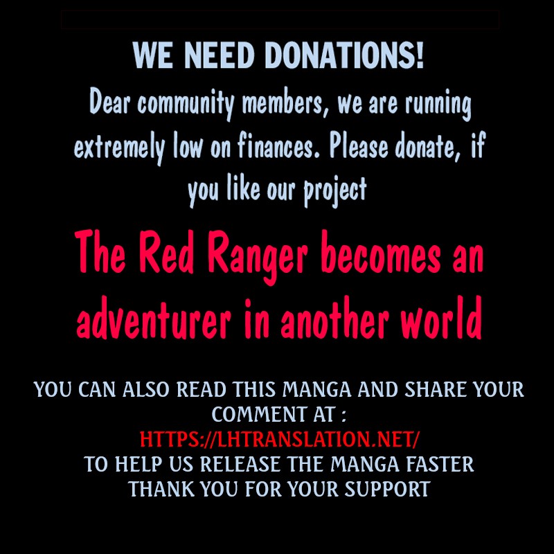 The Red Ranger Becomes an Adventurer in Another World Chapter 3 - Page 45