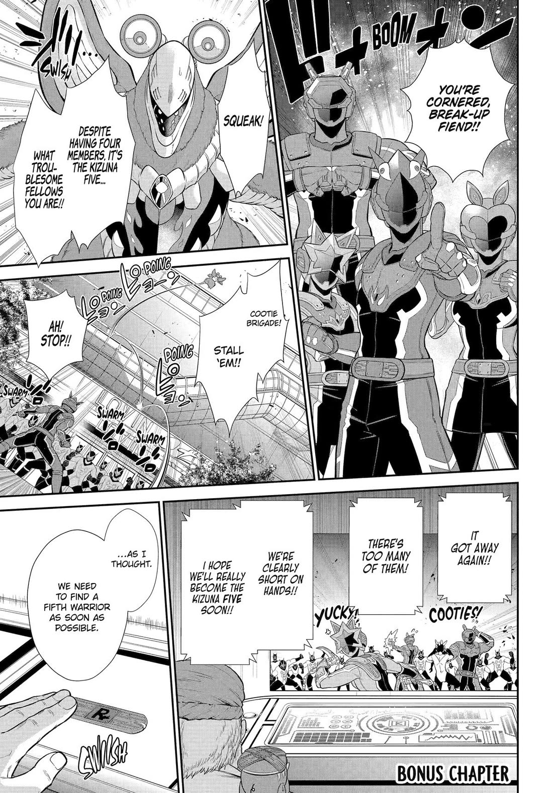 The Red Ranger Becomes an Adventurer in Another World Chapter 42.5 - Page 1