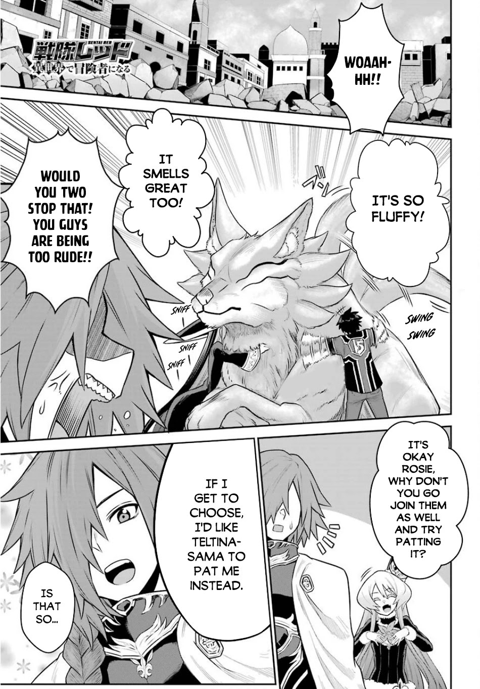The Red Ranger Becomes an Adventurer in Another World Chapter 6 - Page 2