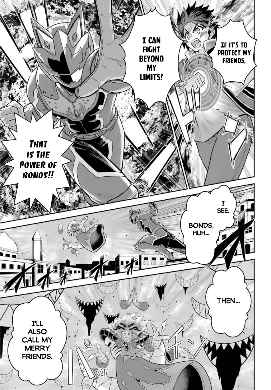 The Red Ranger Becomes an Adventurer in Another World Chapter 6 - Page 12