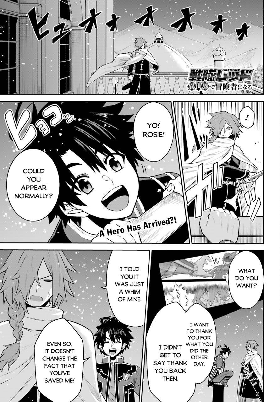 The Red Ranger Becomes an Adventurer in Another World Chapter 8 - Page 2