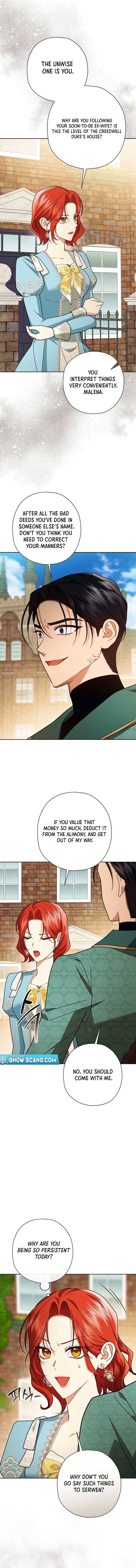 The Regretful Villainess Is Happy Because She Got Divorced Chapter 10 - Page 11