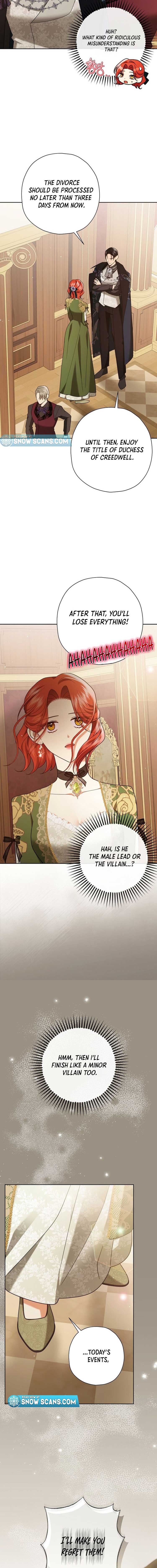 The Regretful Villainess Is Happy Because She Got Divorced Chapter 4 - Page 14