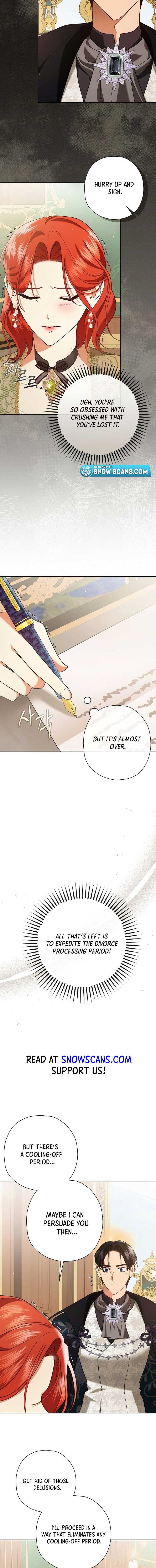 The Regretful Villainess Is Happy Because She Got Divorced Chapter 4 - Page 9