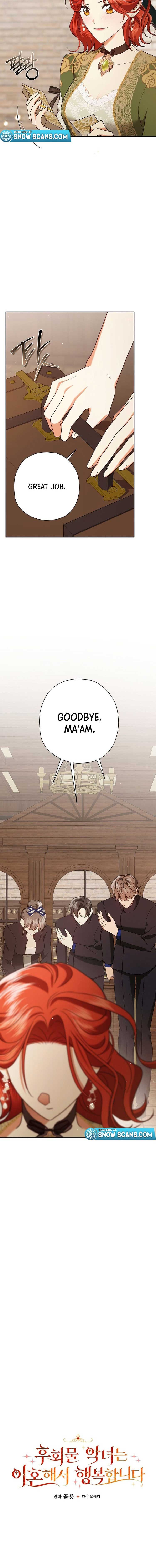 The Regretful Villainess Is Happy Because She Got Divorced Chapter 5 - Page 8