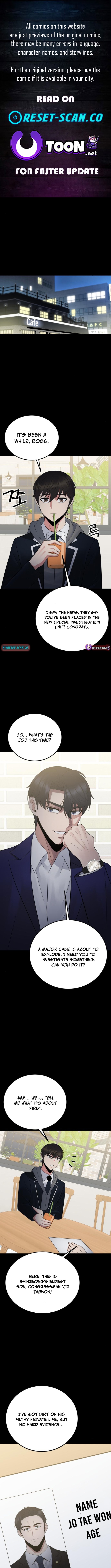 The Reincarnated Cop Who Strikes With Wealth Chapter 45 - Page 1