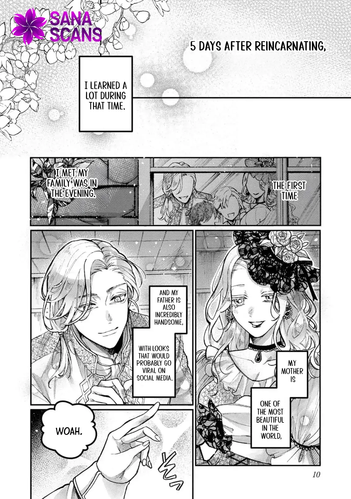 The Reincarnated Count’s Daughter, Blessed by Spirits, Just Wants a Normal Romance! Chapter 1 - Page 11