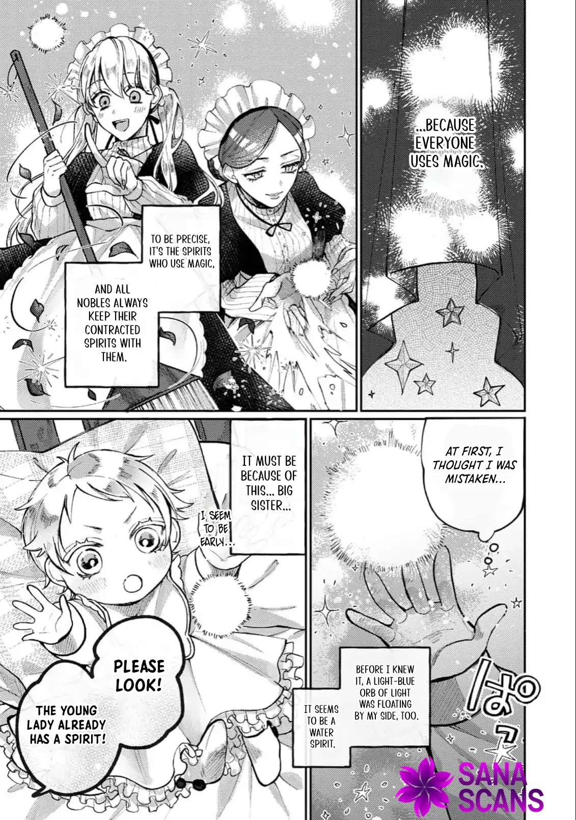 The Reincarnated Count’s Daughter, Blessed by Spirits, Just Wants a Normal Romance! Chapter 1 - Page 16