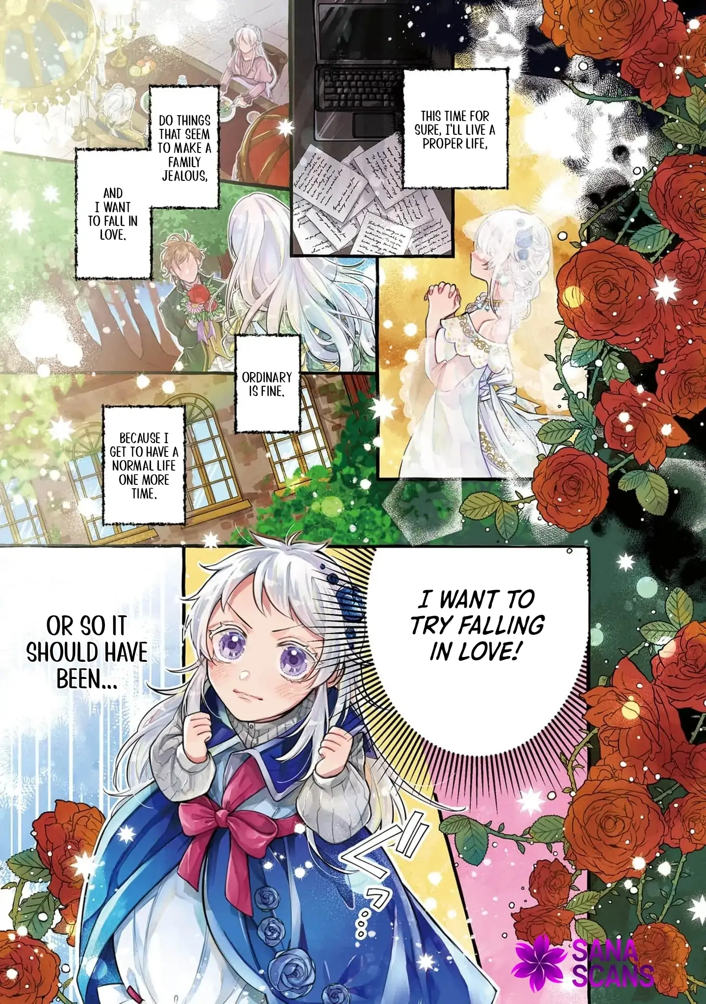 The Reincarnated Count’s Daughter, Blessed by Spirits, Just Wants a Normal Romance! Chapter 1 - Page 3