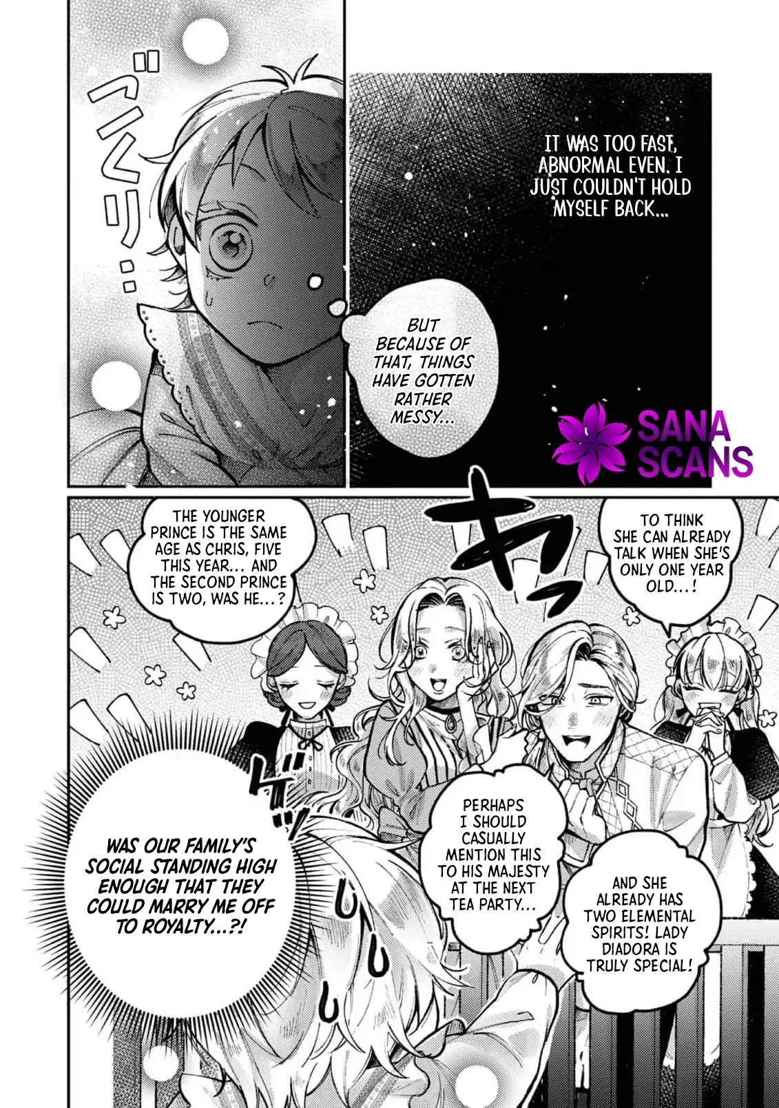 The Reincarnated Count’s Daughter, Blessed by Spirits, Just Wants a Normal Romance! Chapter 1 - Page 21