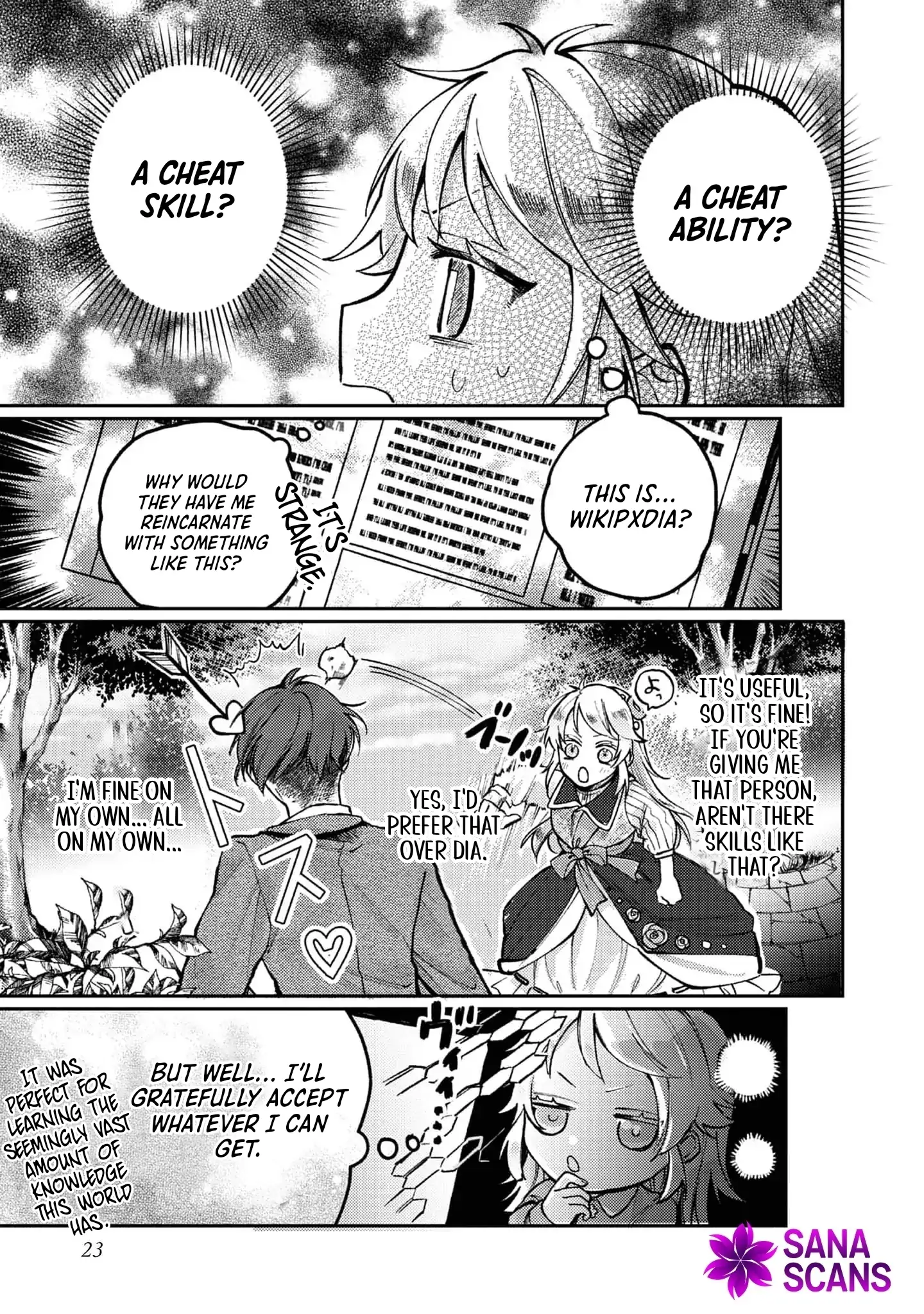 The Reincarnated Count’s Daughter, Blessed by Spirits, Just Wants a Normal Romance! Chapter 1 - Page 24