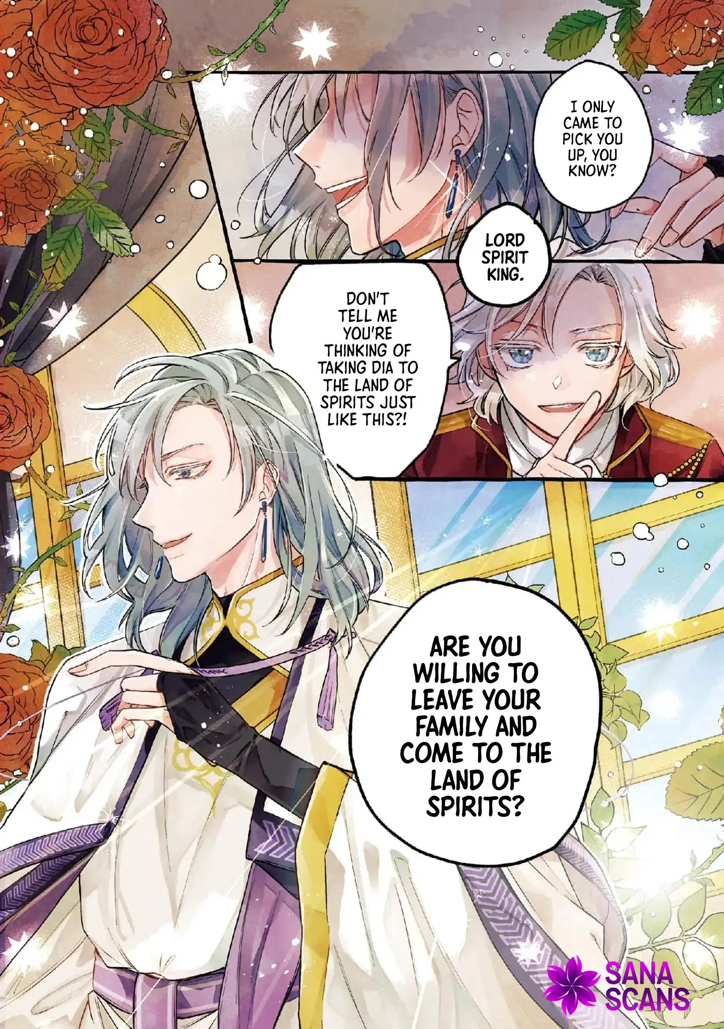 The Reincarnated Count’s Daughter, Blessed by Spirits, Just Wants a Normal Romance! Chapter 1 - Page 4