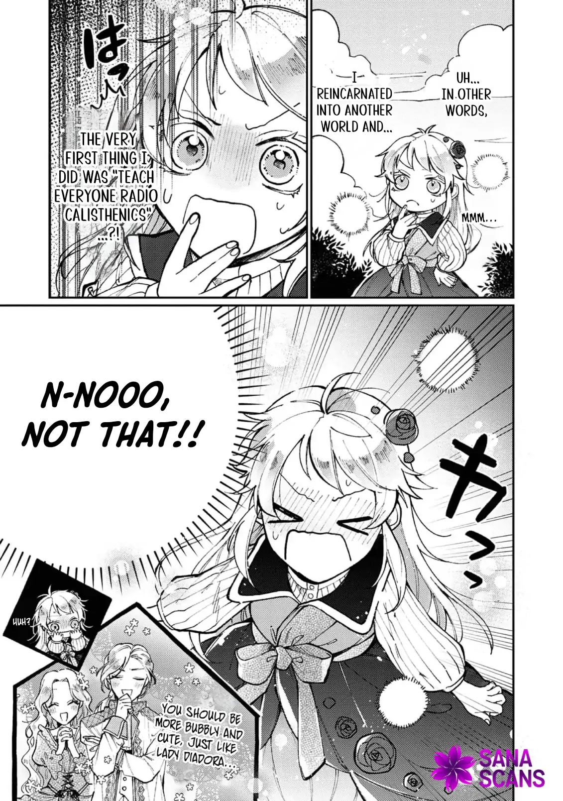 The Reincarnated Count’s Daughter, Blessed by Spirits, Just Wants a Normal Romance! Chapter 1 - Page 34