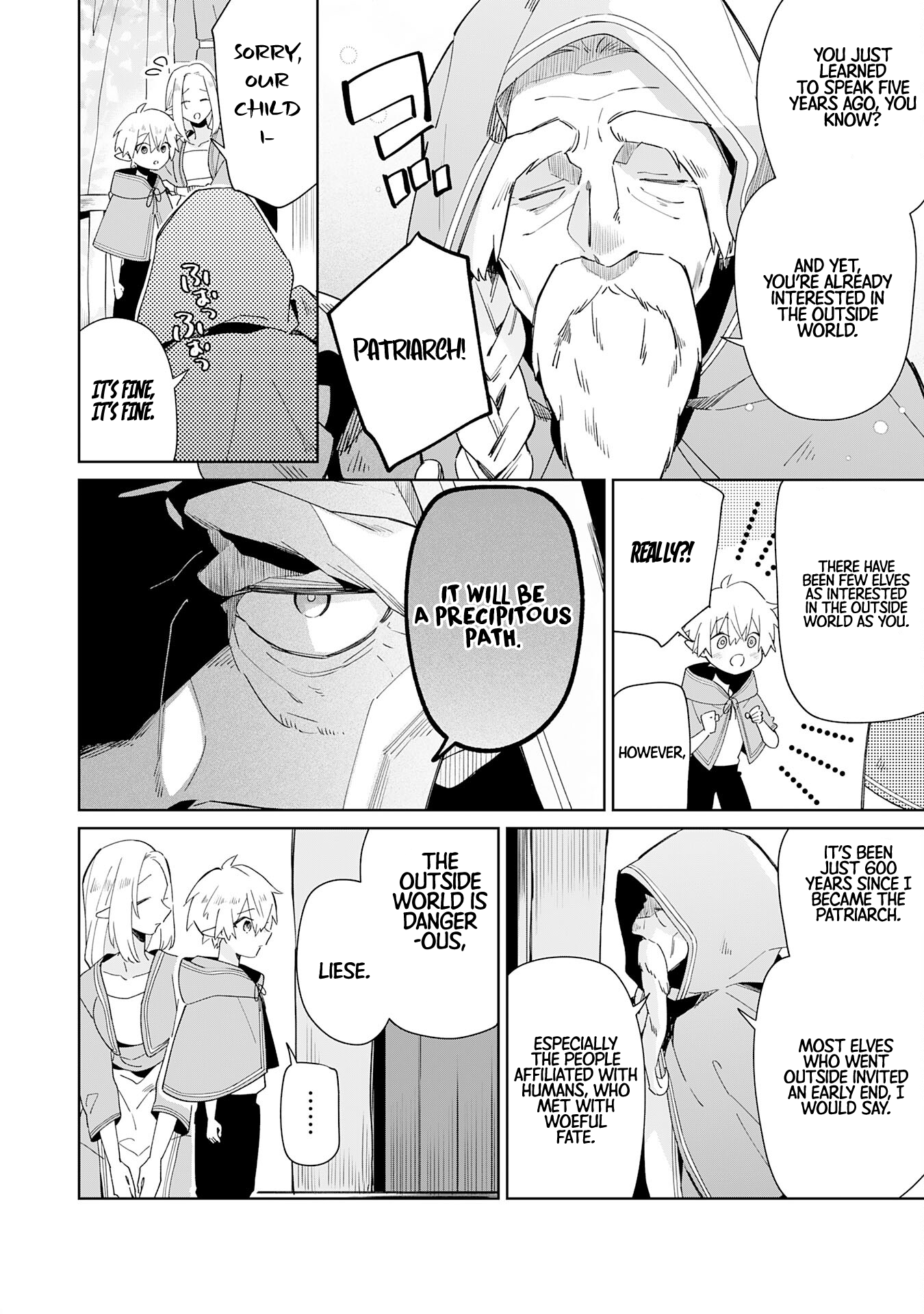 The Reincarnated Elf Left on a Journey to Master His Magic and With His Extra Lifespan Became a Living Legend Chapter 1 - Page 11
