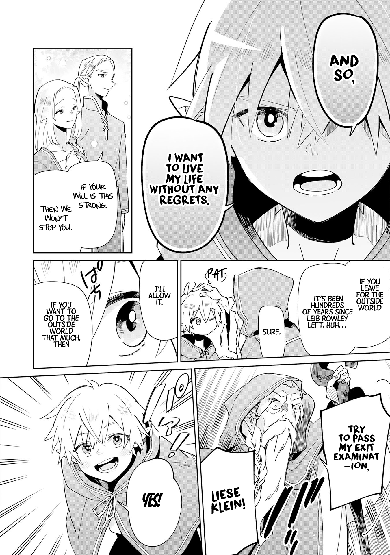 The Reincarnated Elf Left on a Journey to Master His Magic and With His Extra Lifespan Became a Living Legend Chapter 1 - Page 13
