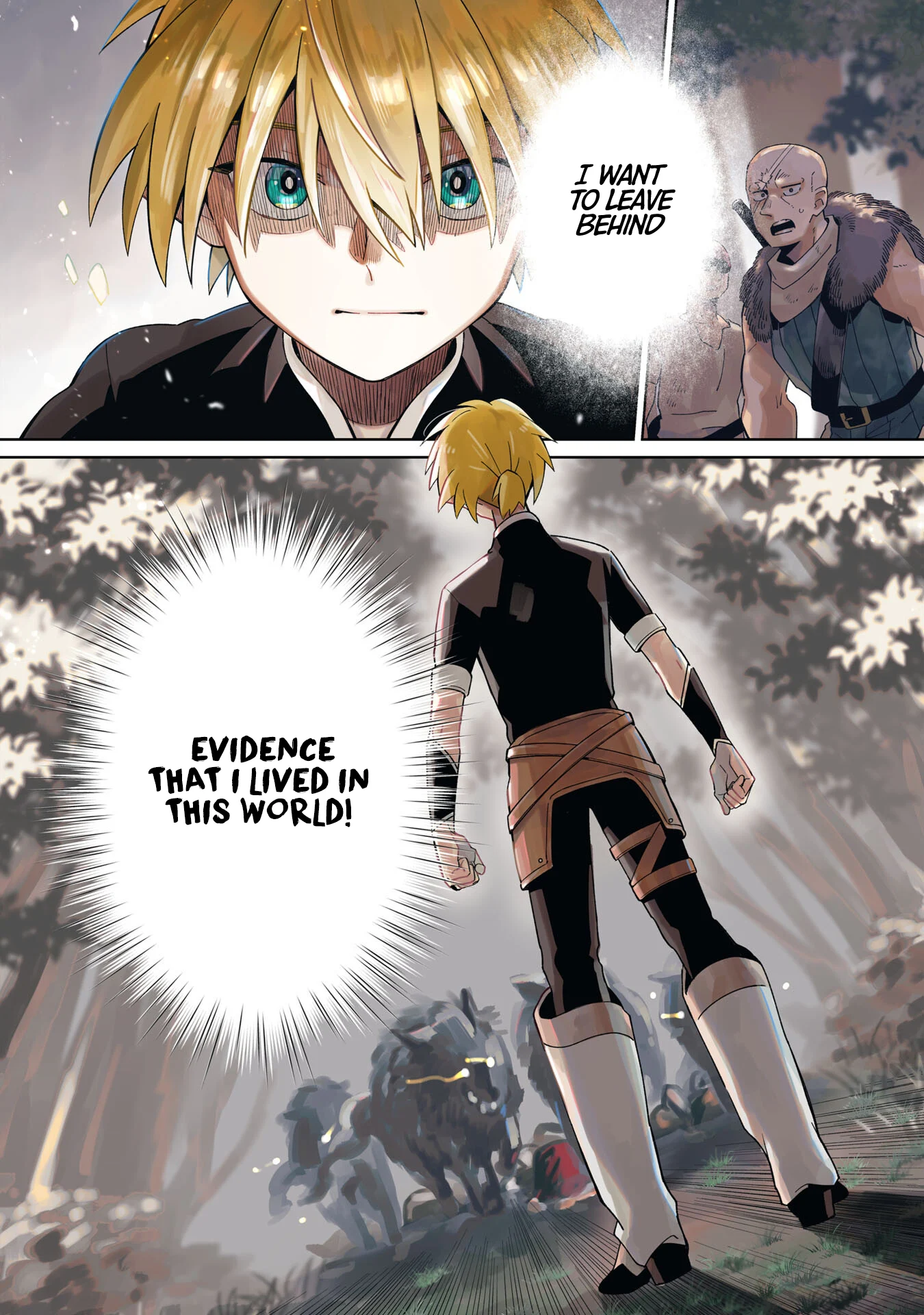 The Reincarnated Elf Left on a Journey to Master His Magic and With His Extra Lifespan Became a Living Legend Chapter 1 - Page 3