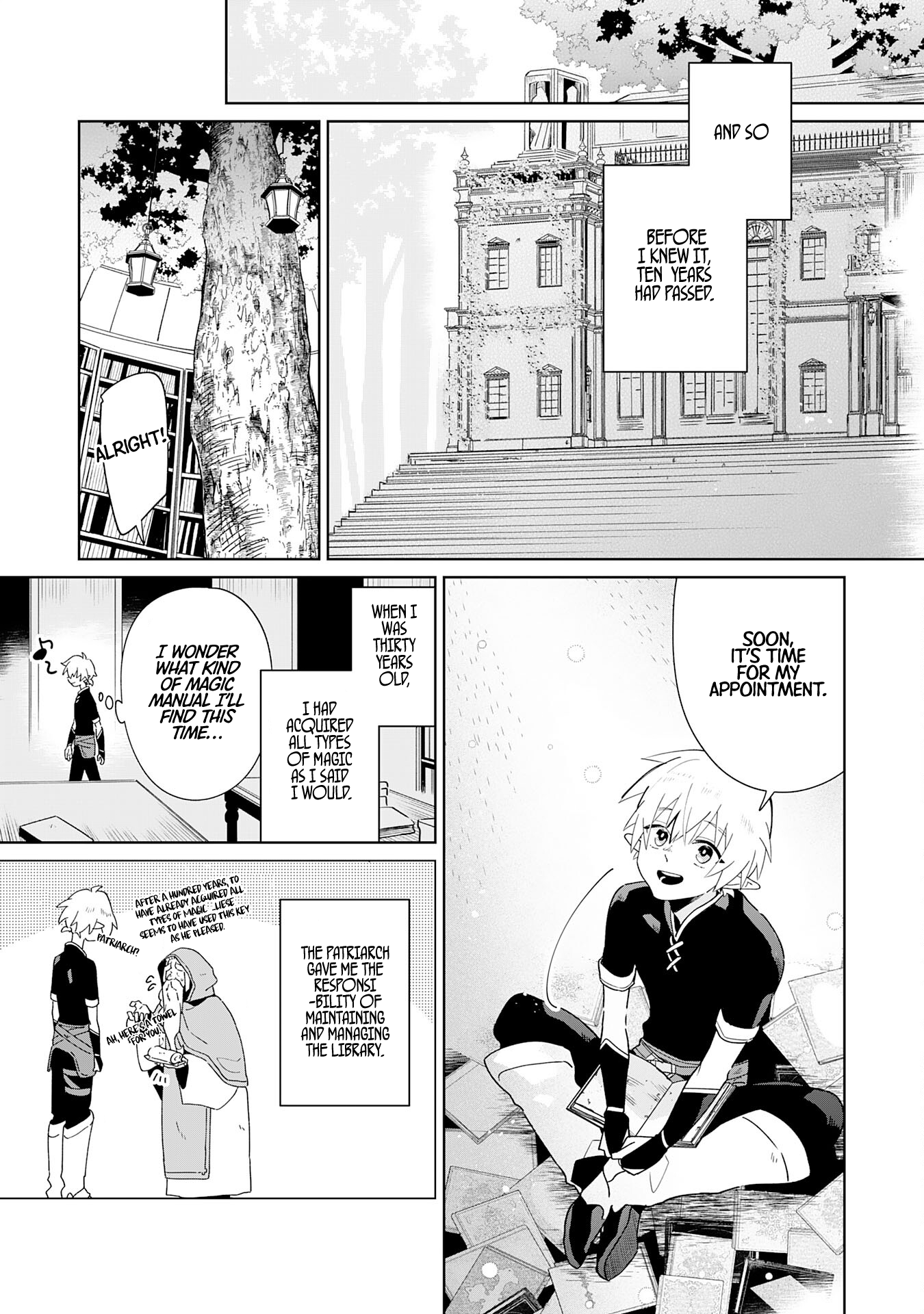 The Reincarnated Elf Left on a Journey to Master His Magic and With His Extra Lifespan Became a Living Legend Chapter 1 - Page 22